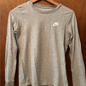 Nike Gray Long Sleeve Shirt